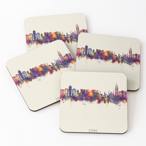Item preview, Erbil Kurdistan Iraq Skyline designed and sold by ArtPrints.