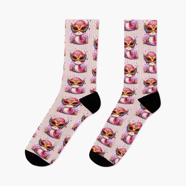 Item preview, Pink Anime Snake - 2025 Lunar New Year Mystery designed and sold by aylastyle.