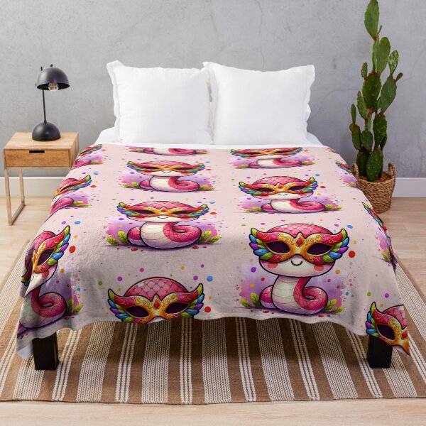 Item preview, Pink Anime Snake - 2025 Lunar New Year Mystery designed and sold by aylastyle.