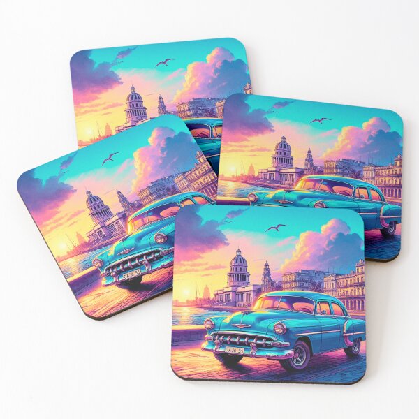 Item preview, Car in Havana designed and sold by Veronicallero.