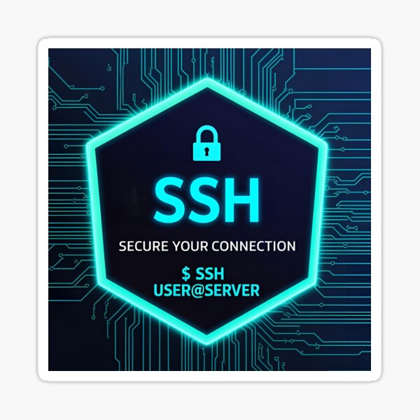 Item preview, SSH - Secure Your Connection designed and sold by Bold-thread.