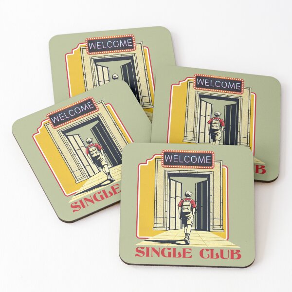 Item preview, Single Club Anti Valentines Day designed and sold by HIISESSOL.
