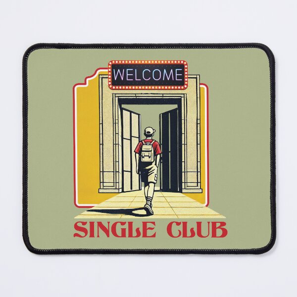 Item preview, Single Club Anti Valentines Day designed and sold by HIISESSOL.