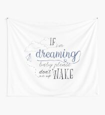 Fallin' all in you - lyric Wall Tapestry