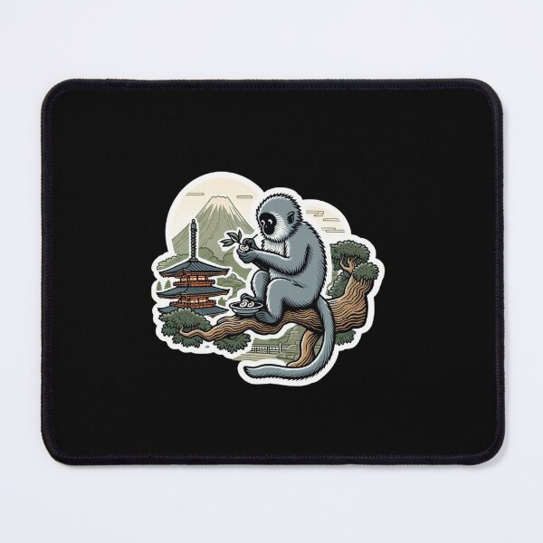 Item preview, gray langur designed and sold by EuropeanPrints.