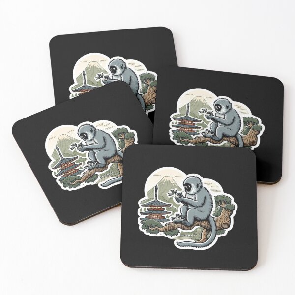 Item preview, gray langur designed and sold by EuropeanPrints.