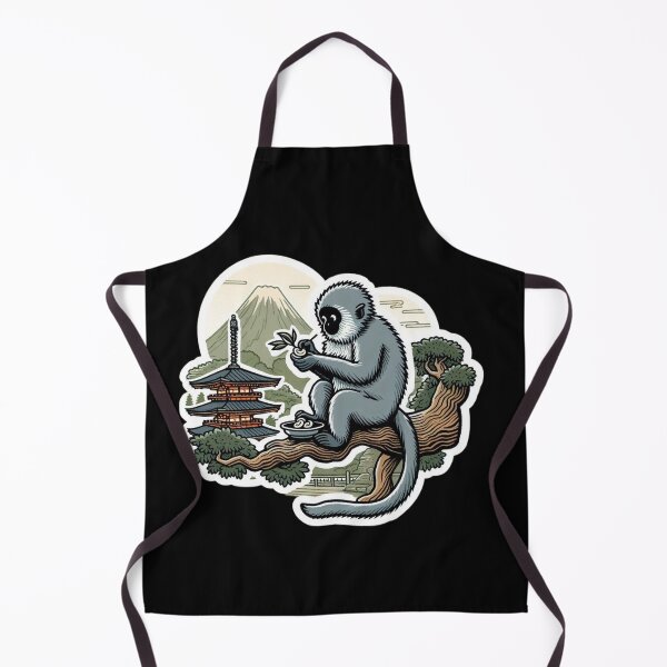Item preview, gray langur designed and sold by EuropeanPrints.