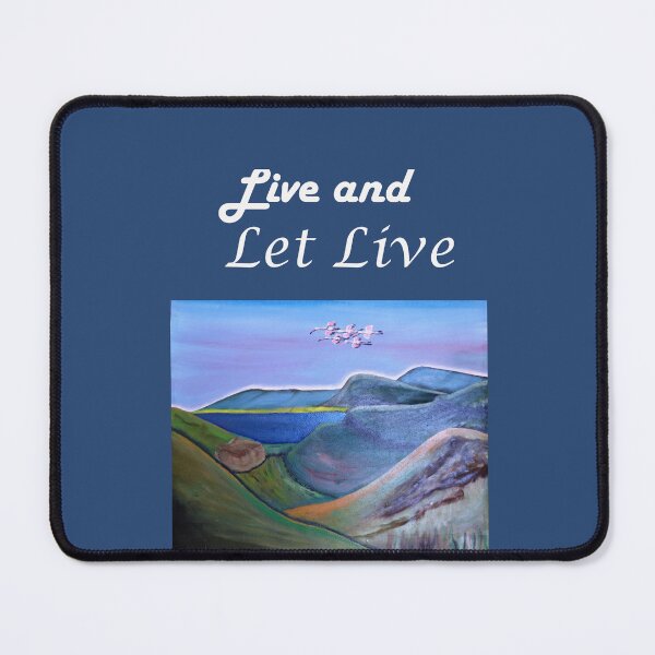 Item preview, Live and Let Live Flamingo song designed and sold by annenambiro.