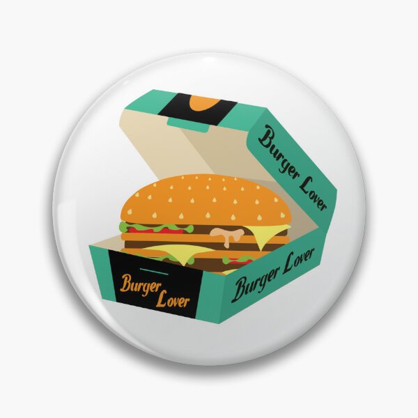 Aperçu de l'œuvre Design Burger Lover créée et vendue par MetaforaMundo.