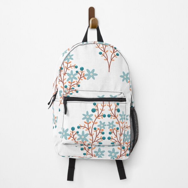 Item preview, Floral symmetrical pattern on a light background designed and sold by Sonja Birkelbach.