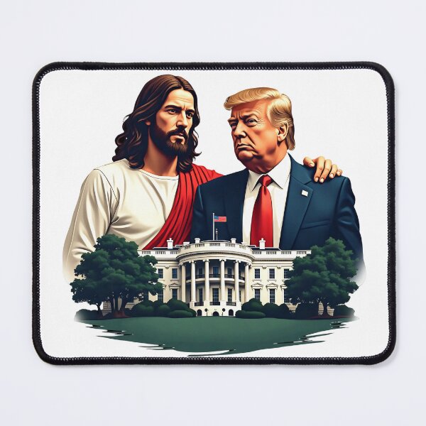 Item preview, Jesus Guiding Trump designed and sold by 47UltimateStore.