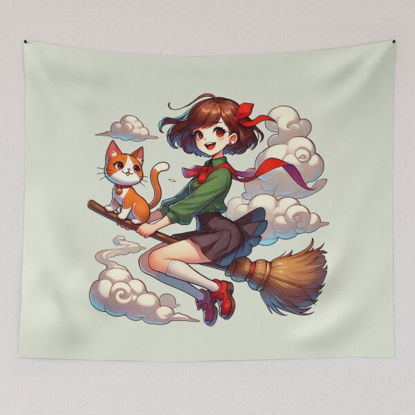 Item preview, Cute Witch's Flight designed and sold by Coollzone.