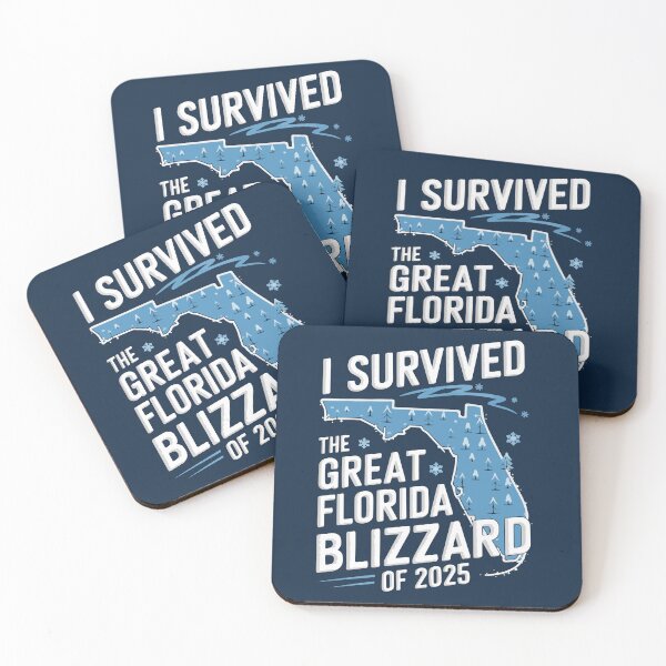 Item preview, I Survived Florida Blizzard of 2025 snowman,  designed and sold by happinesproject.