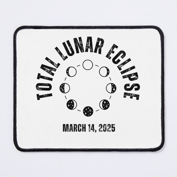 Item preview, Total lunar eclipse, march 14, 2025 V15 designed and sold by neferet store.