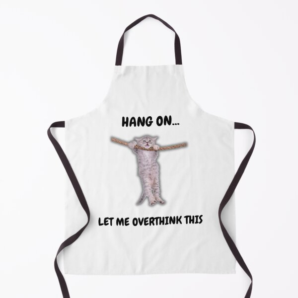 Item preview, Hang on... Let me overthink this, Classic Sticker sticker sticker designed and sold by stylishnow.