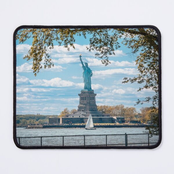 Item preview, A Beautiful day at Gov Island with a great view of the Statue of Liberty designed and sold by LeandroNazar.