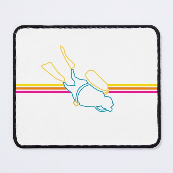 Item preview, Dave The Diver Inspired Fan Art - White Background designed and sold by Pixel Perfect Designs.