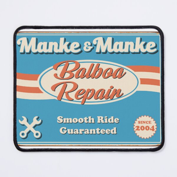 Item preview, Manke and Manke Balboa Repair designed and sold by A Dog Named Balboa.