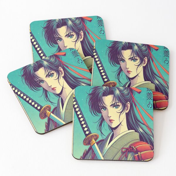 Item preview, Anime samurai 90s designed and sold by Creativnani.