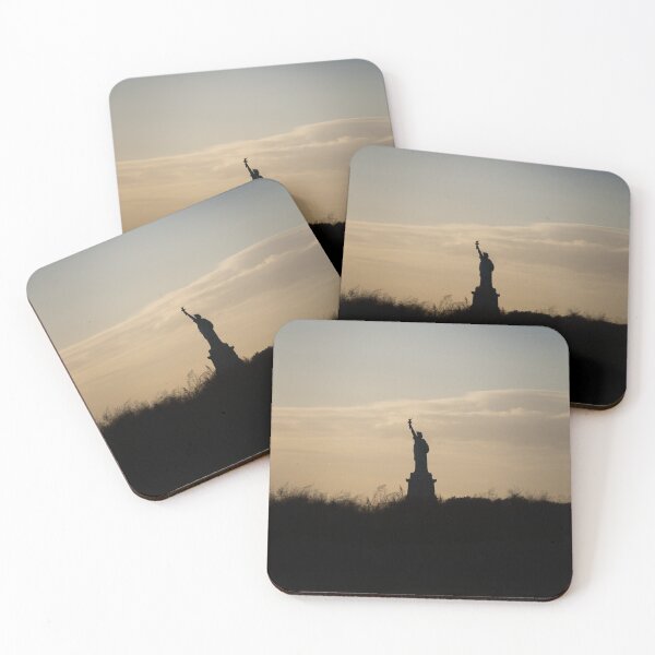 Item preview, Statue of Liberty During Sunset at Gov Island designed and sold by LeandroNazar.