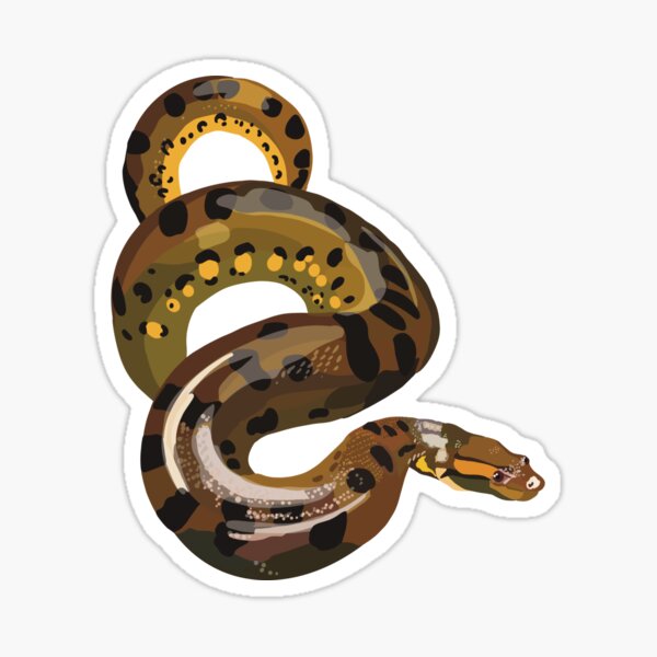 Item preview, G is for Green Anaconda  designed and sold by thezoogirl.