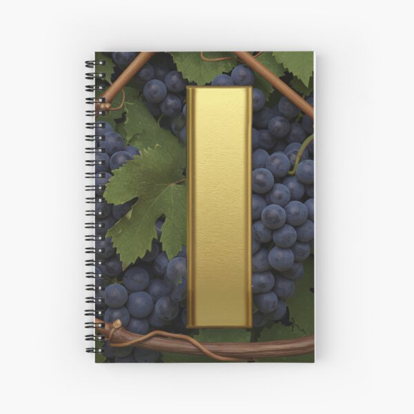 VINEYARD LETTER I Spiral Notebook