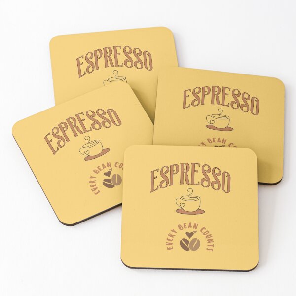 Item preview, Espresso - Every Bean Counts designed and sold by 4uandme25.