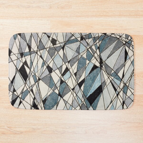 Item preview, Abstract geometric cold landscape designed and sold by Maria Santos Prieto.
