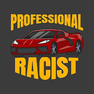 Artwork thumbnail, Professional Racist by TeeLabDesign