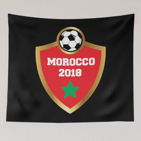 Item preview, Morocco 2018 National Soccer Team Design designed and sold by AllStarMerch.