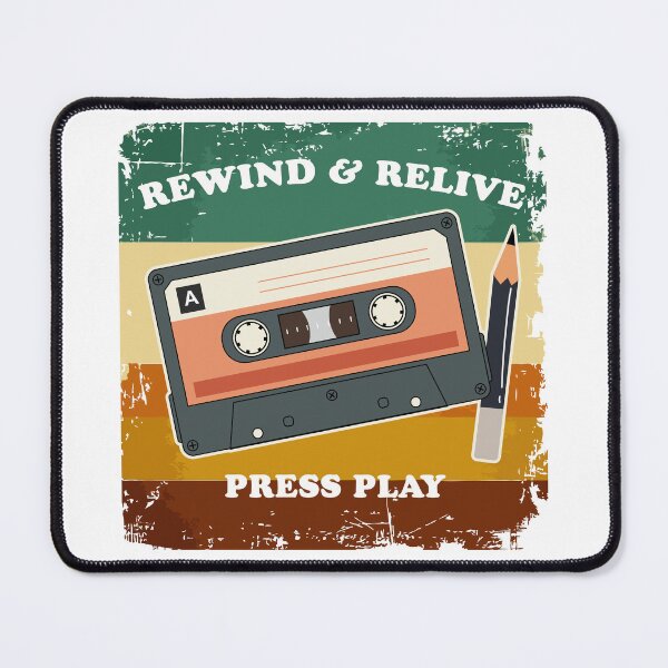 Item preview, REWIND & RELIVE - PRESS PLAY designed and sold by AFernandesDSG.