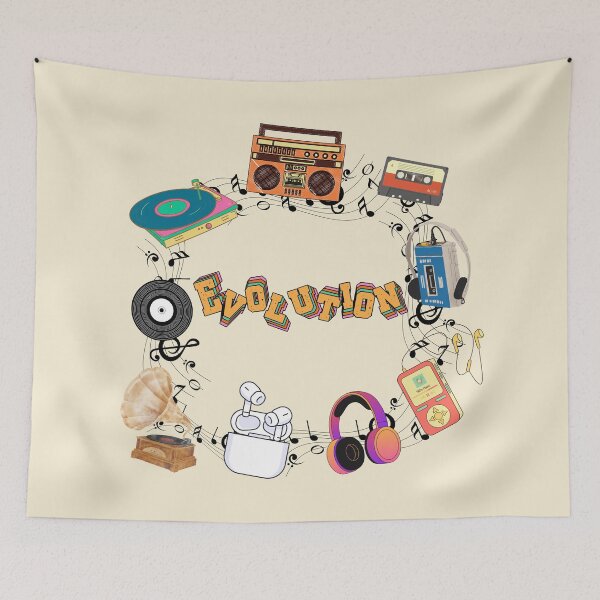 Item preview, Music player evolution  designed and sold by Shamrocx.
