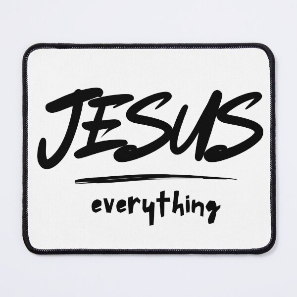 Item preview, Jesus OVER everything (black) designed and sold by BecDill.