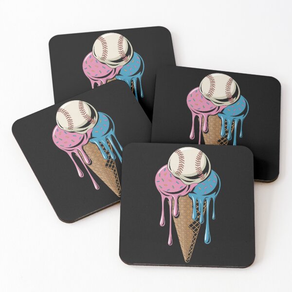 Item preview, Baseball Ice Cream Colorful designed and sold by MaxxerDesigns.