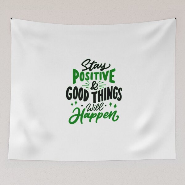 Item preview, Stay Positive & Good Things Will Happen Classic T-Shirt designed and sold by stylishnow.
