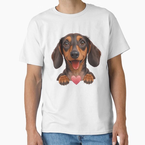 Item preview,  Adorable Dachshund with a Heart designed and sold by Frankie Design Store.