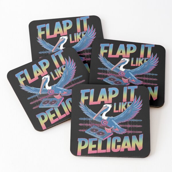 Item preview, Flap it like pelican - The pelicans look - People like pelicans - Feel it pelicans - Me and my pelicans - Pelicans go for it  designed and sold by JansenGS.