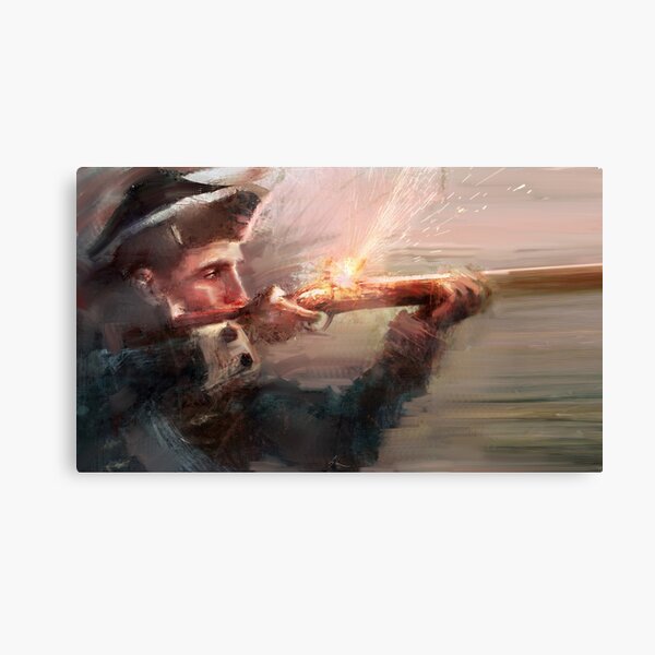 FLINTLOCK (Wide) Canvas Print