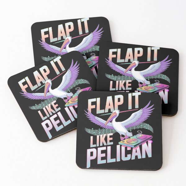 Item preview, Flap it like pelican - The pelicans look - Got pelicans - Enjoy pelicans - My pelicans and me - Its pelicans time - designed and sold by JansenGS.