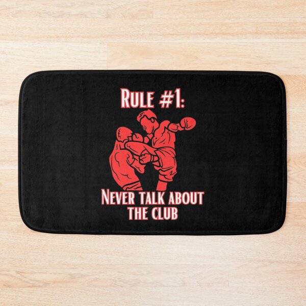 Item preview, Rule Number One Never Talk About the Club designed and sold by IceBathDESIGNS.