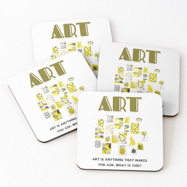 Item preview, Art Is Anything That Makes You Ask: What Is This? – Thought-Provoking Design designed and sold by Colorful-Garden.