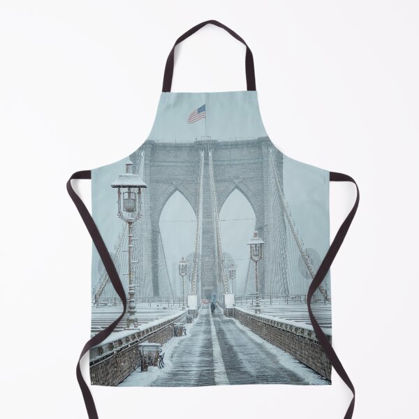 Item preview, Lone walker at Brooklyn Bridge designed and sold by LeandroNazar.