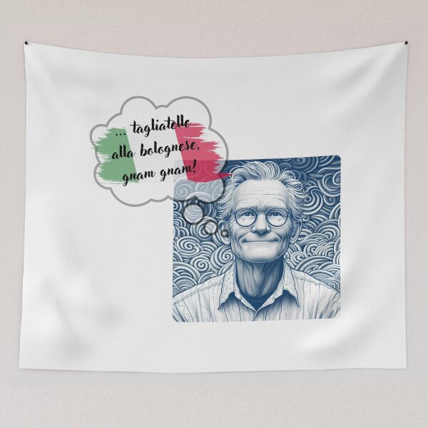 Item preview, Eat Italian, tagliatelle alla bolognese, yummy! designed and sold by W-McSapa.