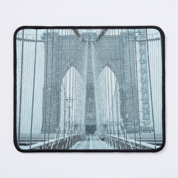 Item preview, Brooklyn Bridge in a Snow Storm designed and sold by LeandroNazar.