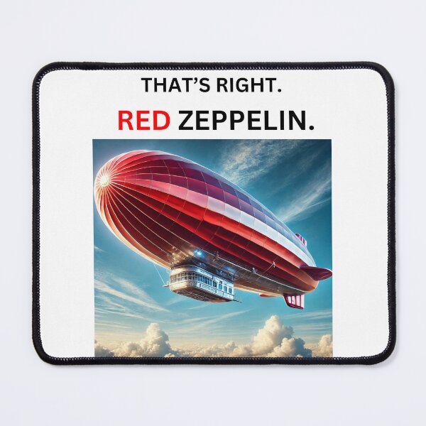 Item preview, NOT Led Zeppelin. RED Zeppelin. designed and sold by me-me-me74.