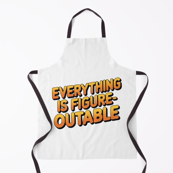 Item preview, Everything Is Figureoutable! Bold Yellow And Orange designed and sold by PMCreative.
