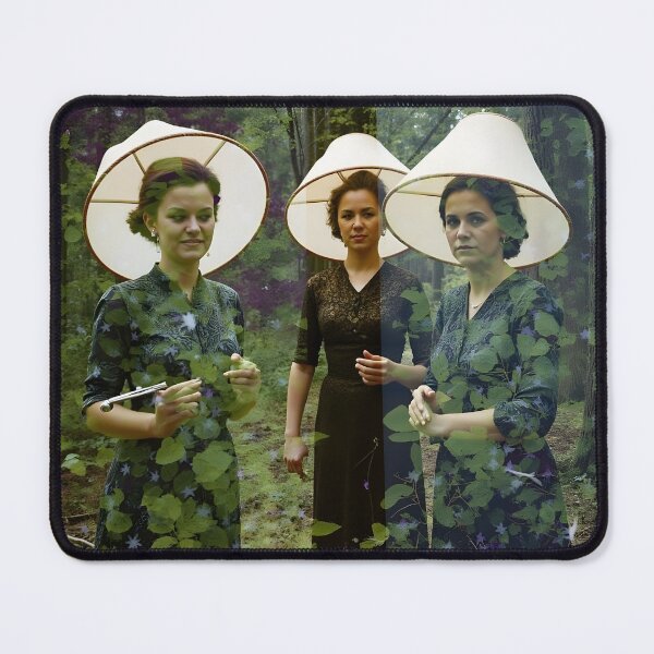 Item preview, Lampshade Women in a Forest Double Exposure designed and sold by Angelandspot.