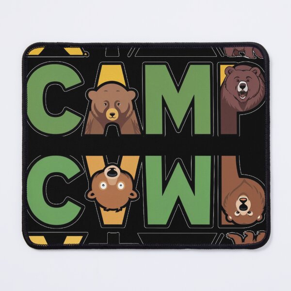 Item preview, Camp designed and sold by Wild-way Art.