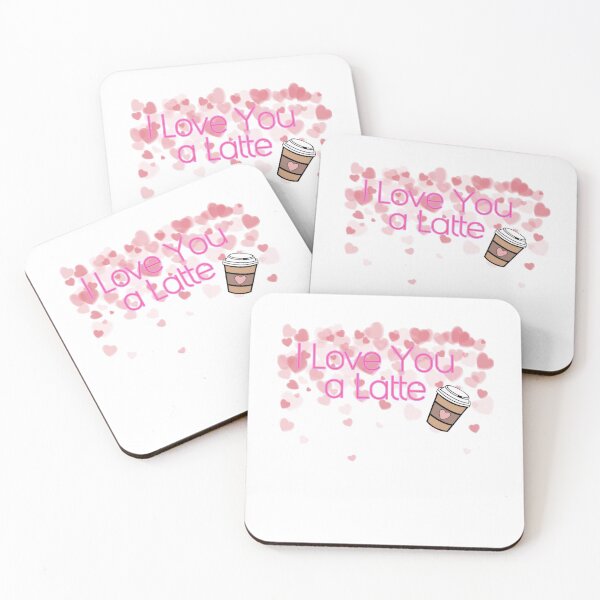 Item preview, I love you a latte designed and sold by Unique D-zine.