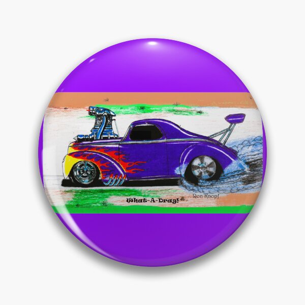 Item preview, What-A-Drag !      //   Drag Racing old school style!    designed and sold by Imagin8er.